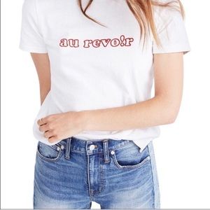 Madewell Au Revo!r tee